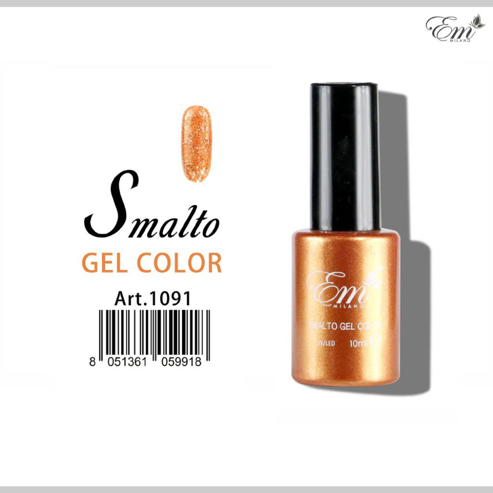 EM - SMALTO GEL GLITTER - N.1091Em