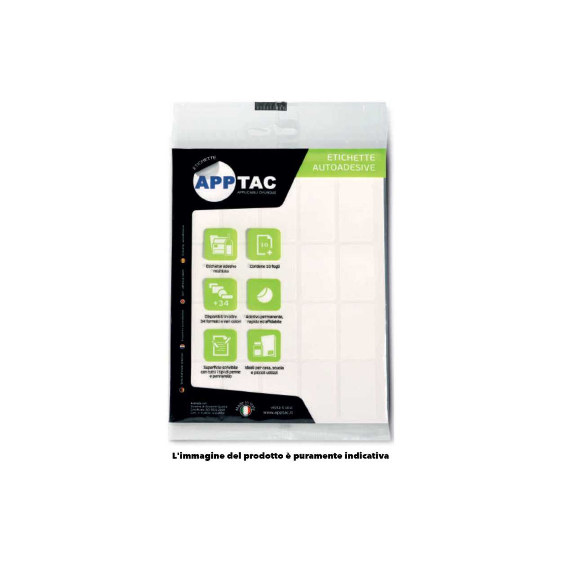 ETICHETTA AUTOADESIVA  70X56        AP047Apptac