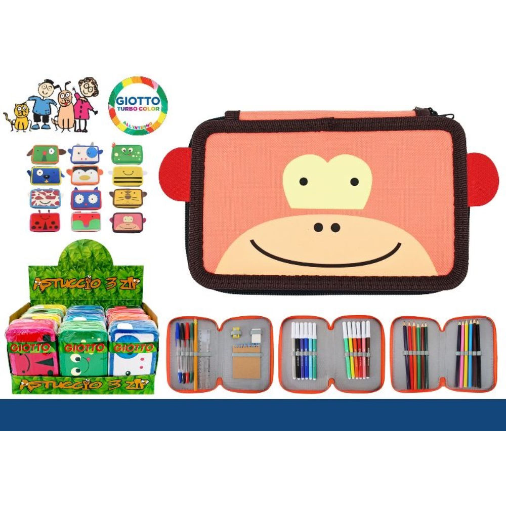 ASTUCCI 3ZIP GIOTTO ANIMALS EXPOGiotto