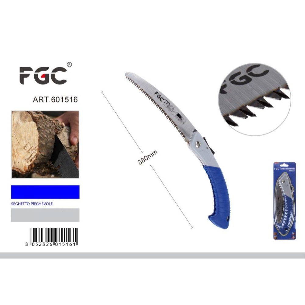 FGC Sega a Mano Pieghevole - 38cmFgc