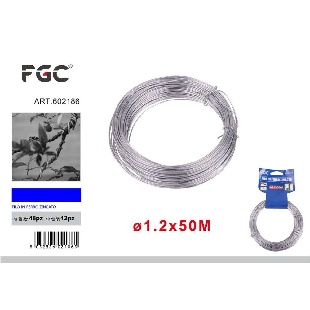FGC Filo Zincato - 1,2mm/50mFgc