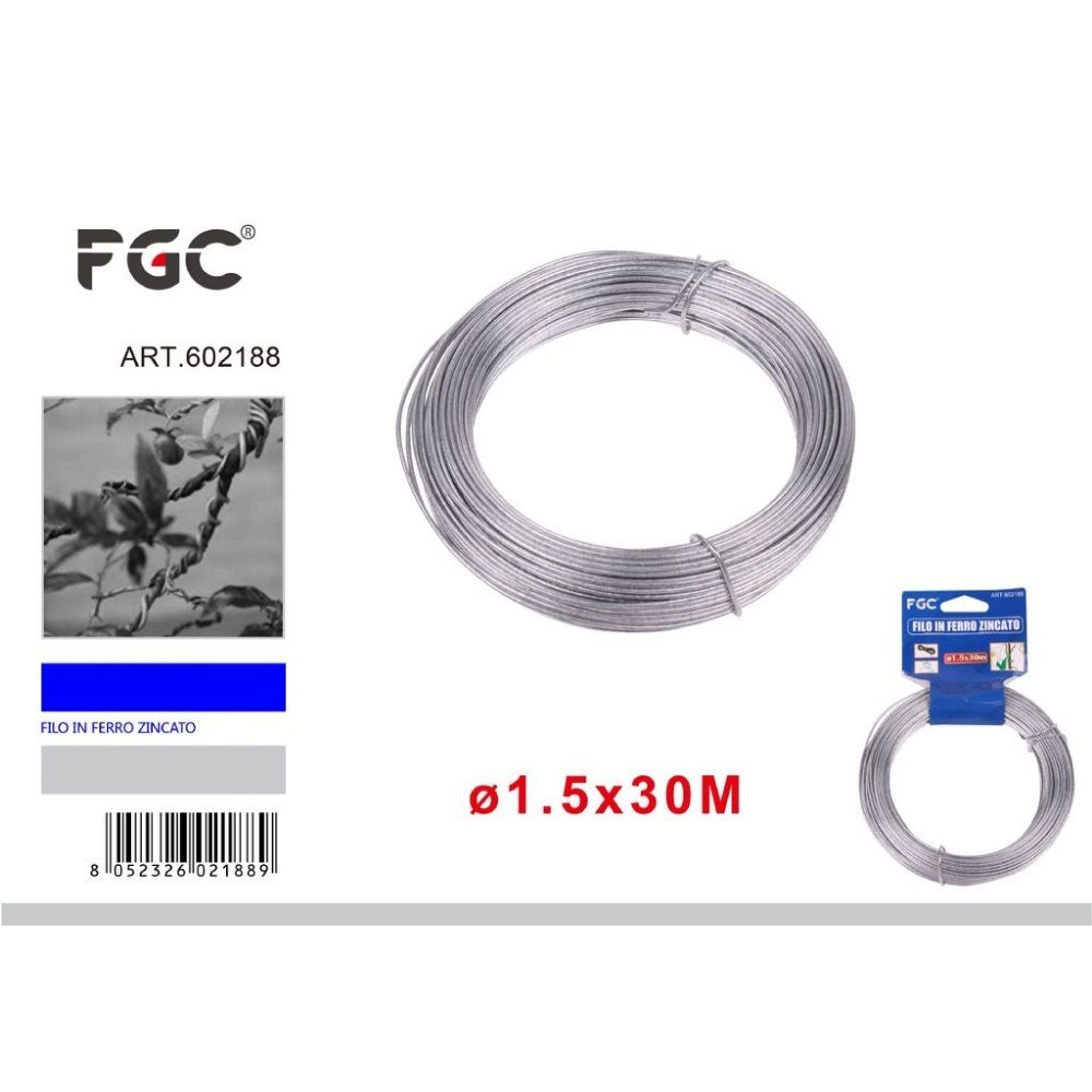 FGC Filo Zincato - 1,5mm/30mFgc