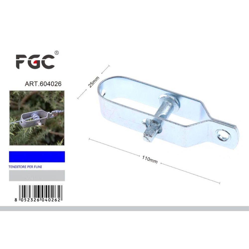 FGC Tendifilo Galvanizzato - 110x25mmFgc