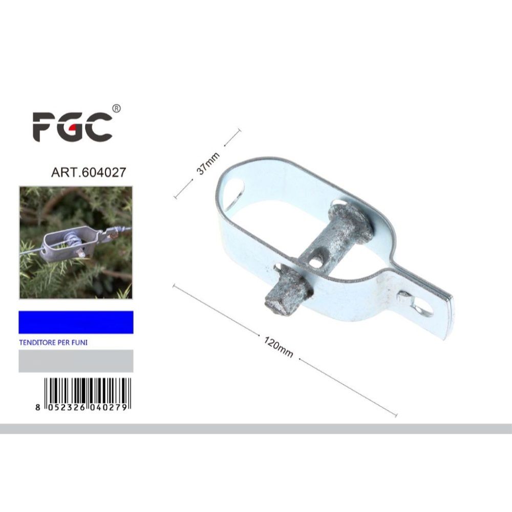 FGC Tendifilo Galvanizzato - 120x37mmFgc