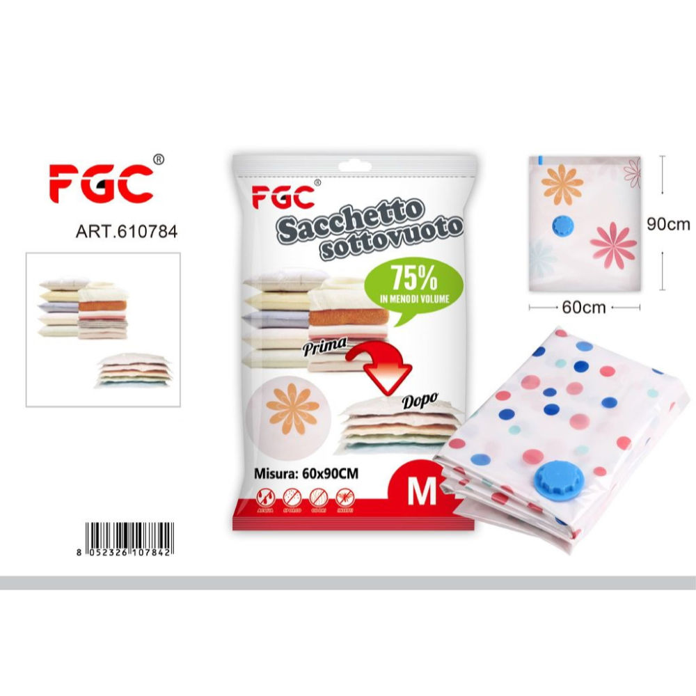 FGC Sacchetto Sottovuoto - 60x90cmFgc