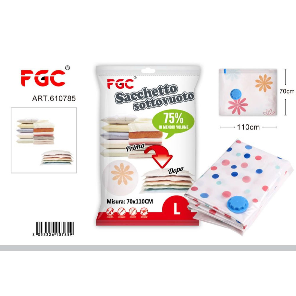 FGC Sacchetto Sottovuoto - 70x110cmFgc