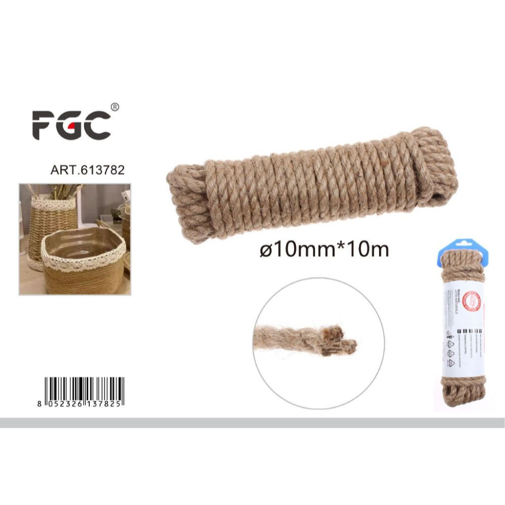 FGC Spago in Juta Multiuso - Ø10mm/10mFgc