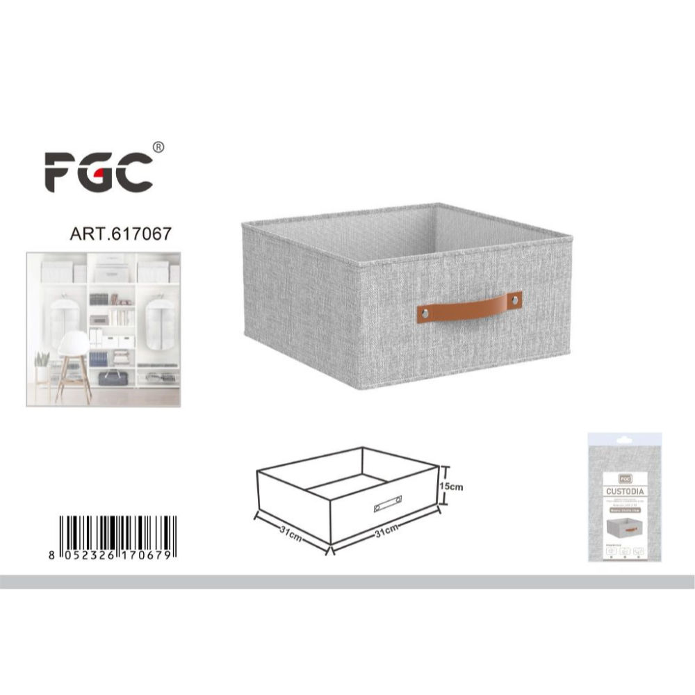 FGC Scatola Multiuso - 31x31x15cmFgc