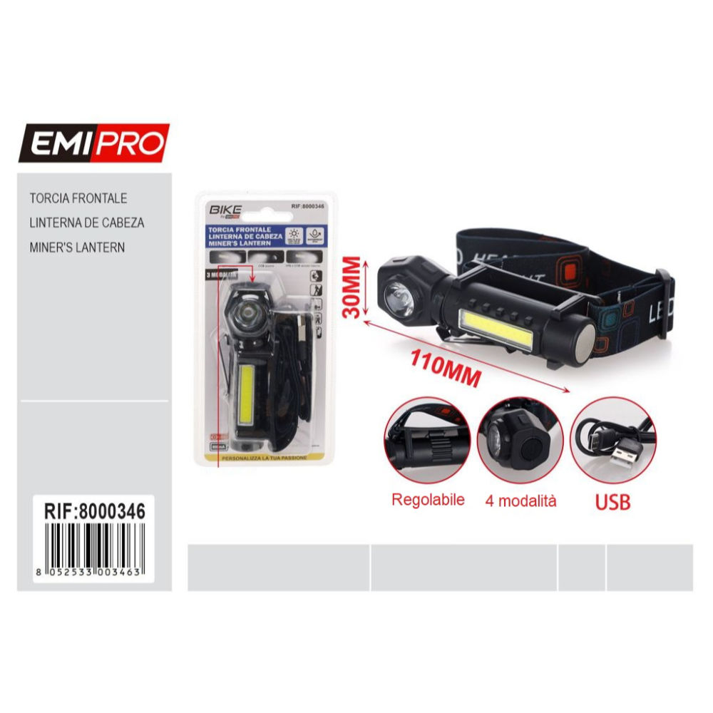 EMI TORCIA FRONTALE - 30x110MMEmi