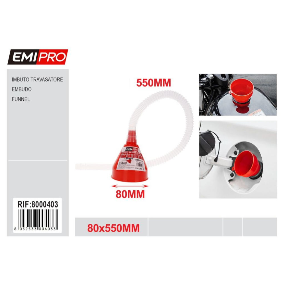 EMI IMBUTO TRAVASATORE Ø8 - 55CMEmi