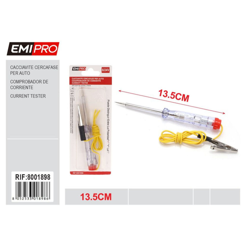 EMI CACCIAVITE CERCAFASE PER AUTO 6/24VEmi