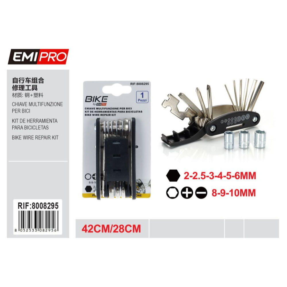 EMI CHIAVE MULTIFUNZIONE PER BICIEmi