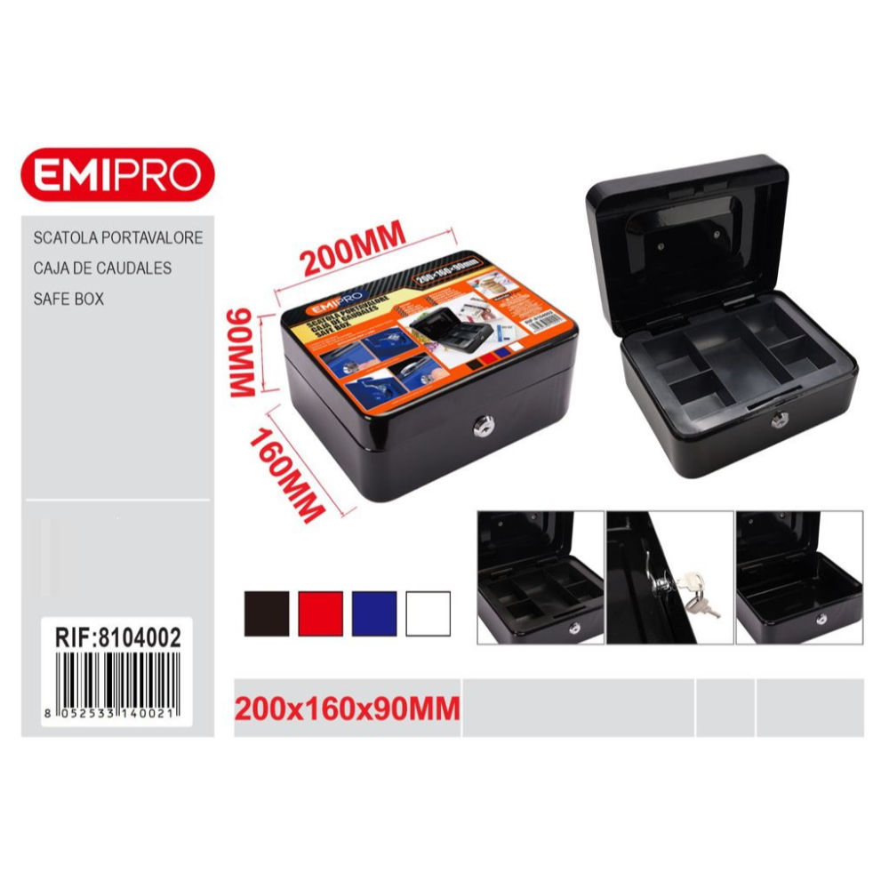 EMI Scatola Portavalore - 20x16x9cmEmi