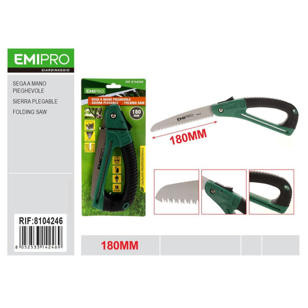 EMI Sega a Mano Pieghevole 180mm - 8104246Emi