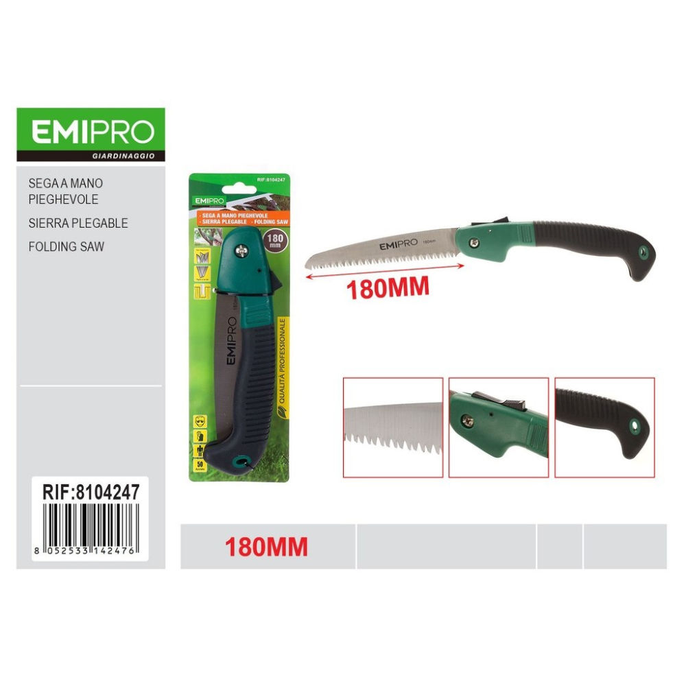 EMI Sega a Mano Pieghevole 180mm - 8104247Emi