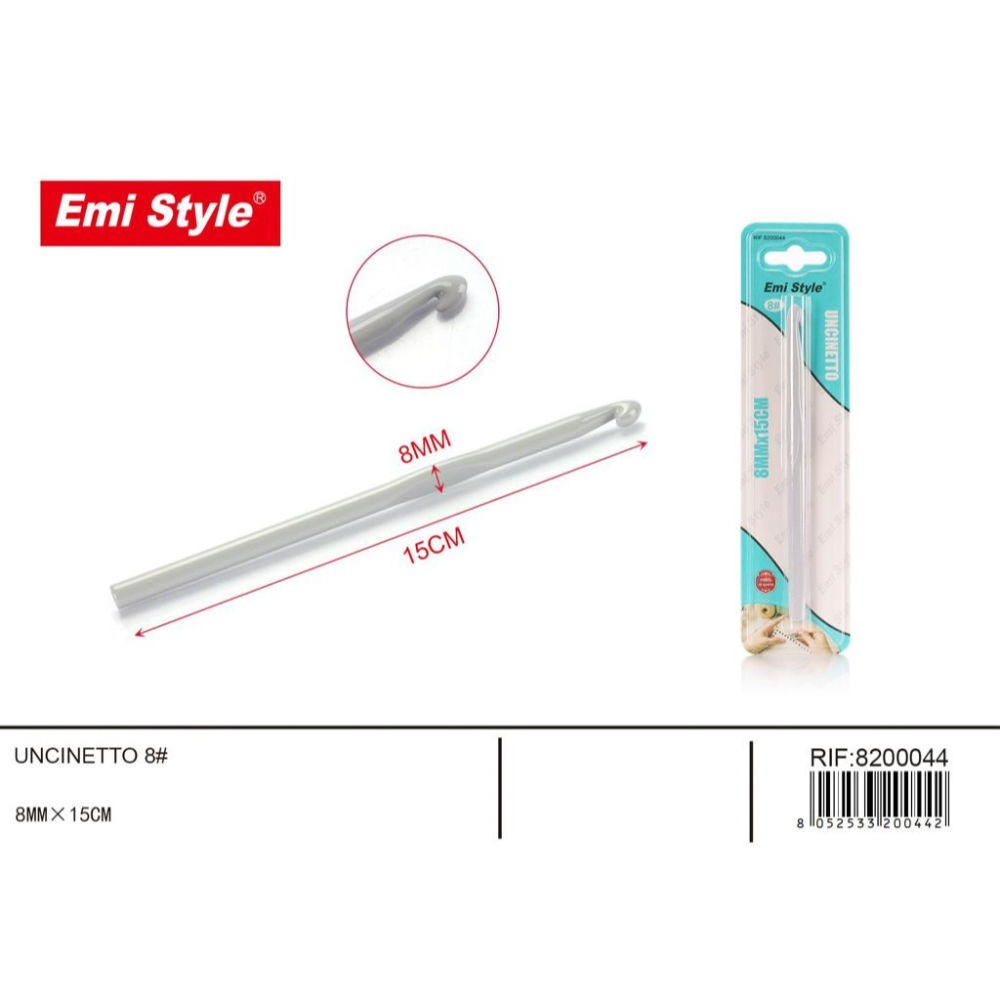 Emi Uncinetto 15cm - 8mmEmi