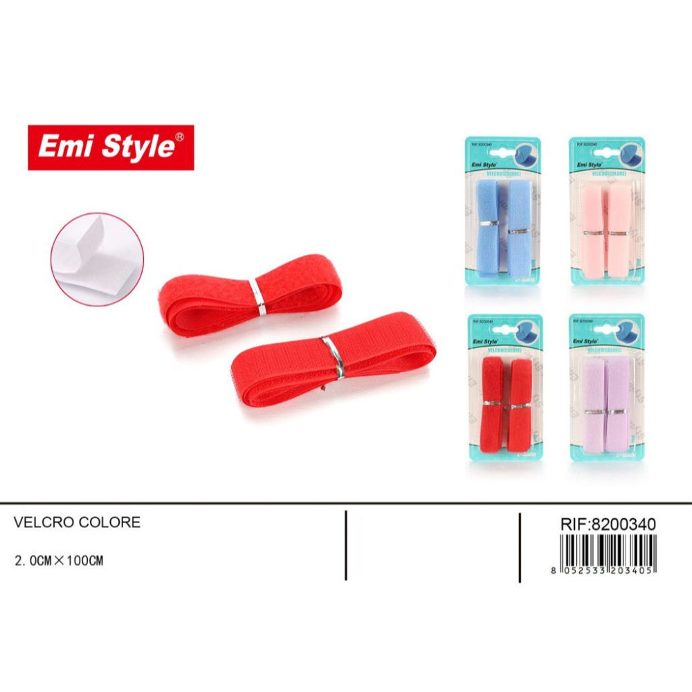 Emi Velcro 2x100cm - AssortitiEmi