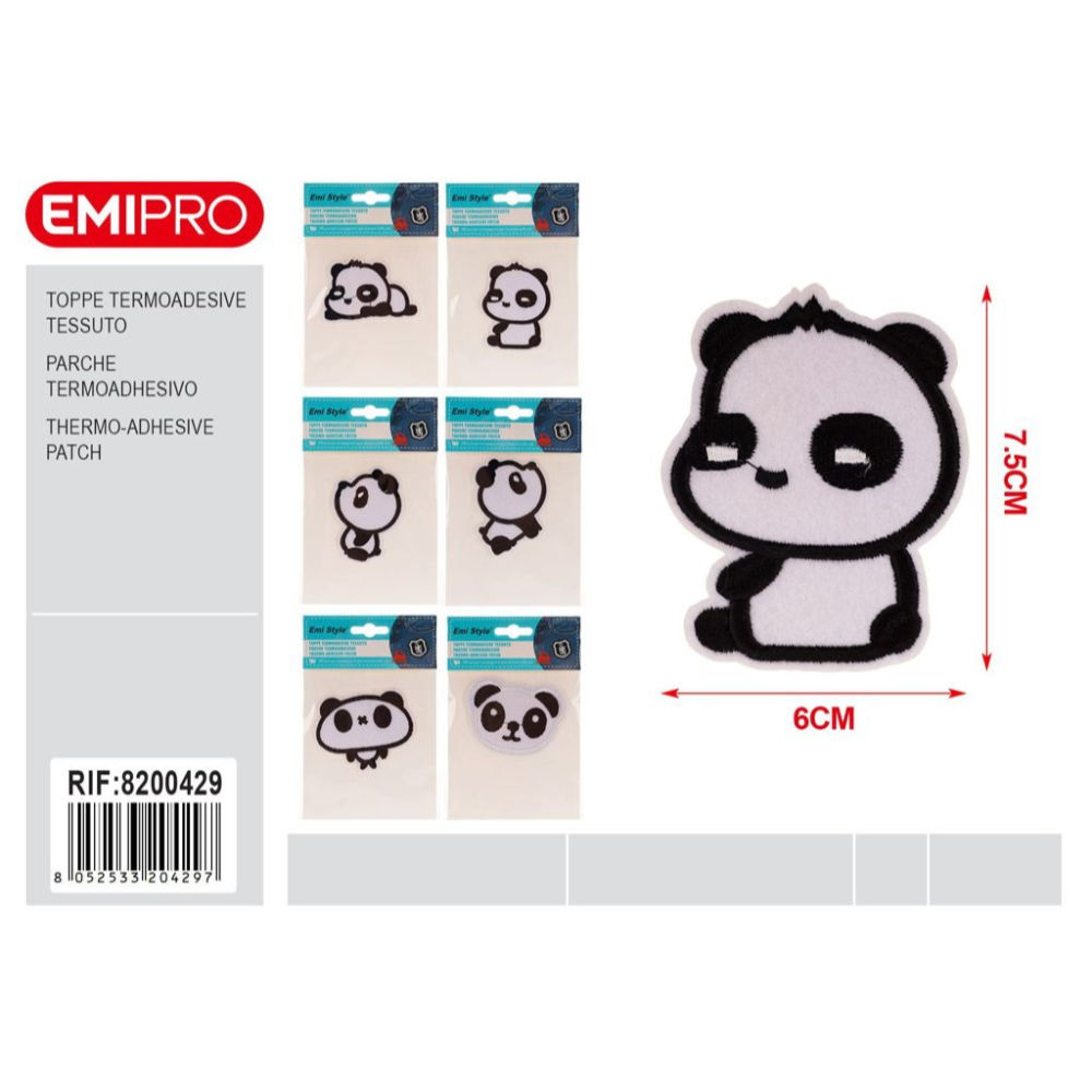 Emi Toppe Decorative Termoadesive - PandaEmi