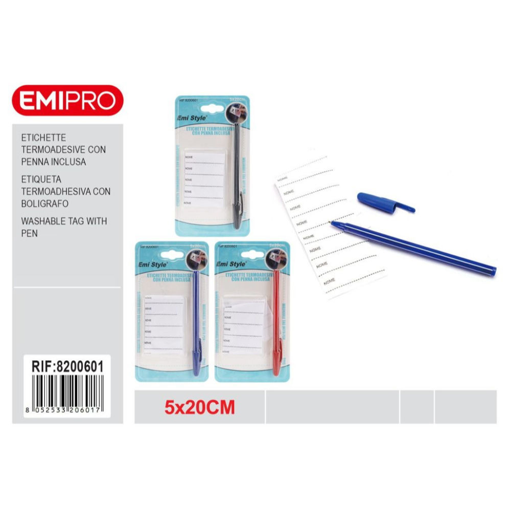Emi Etichette Termoadesive + PennaEmi