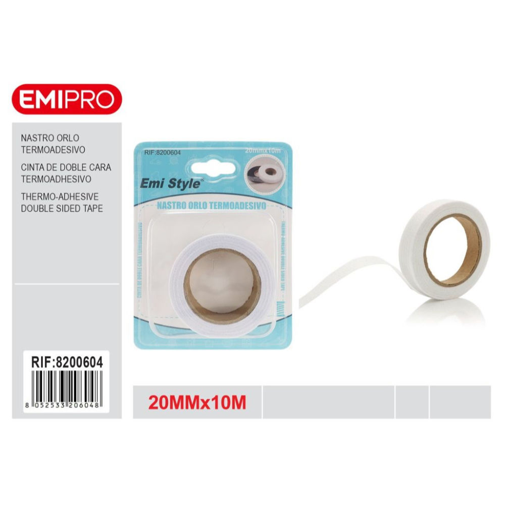 Emi Nastro Orlo Termoadesivo - 20mm/10mEmi