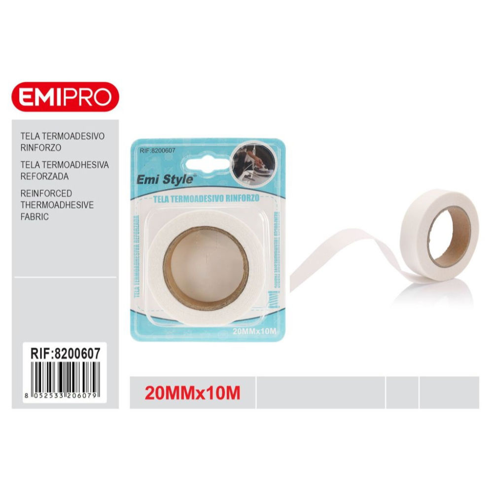Emi Nastro Termoadesivo Rinforzante - 20mm/10mEmi
