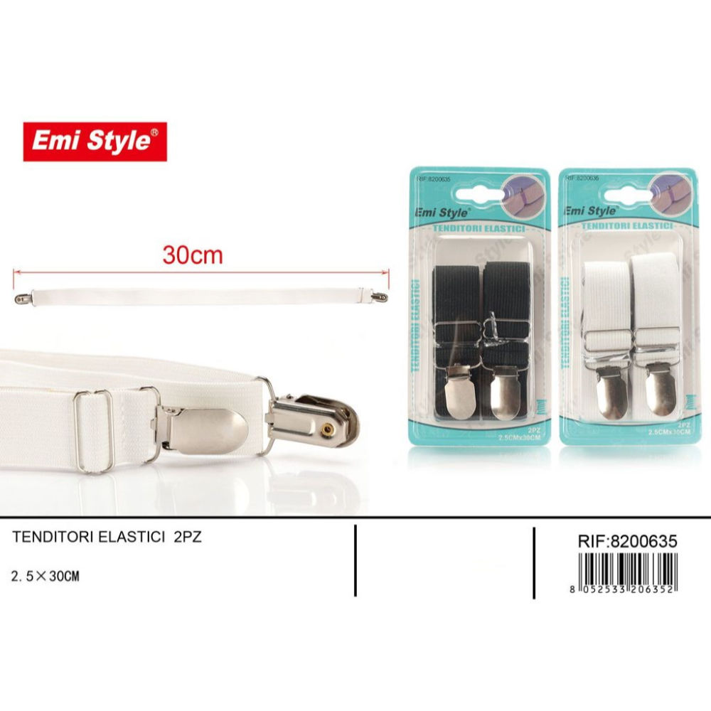 Emi Tenditori Elastci 30cm - 2pzEmi