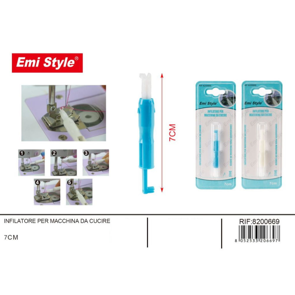 Emi Infilatore per Macchine da Cucito - 7cmEmi