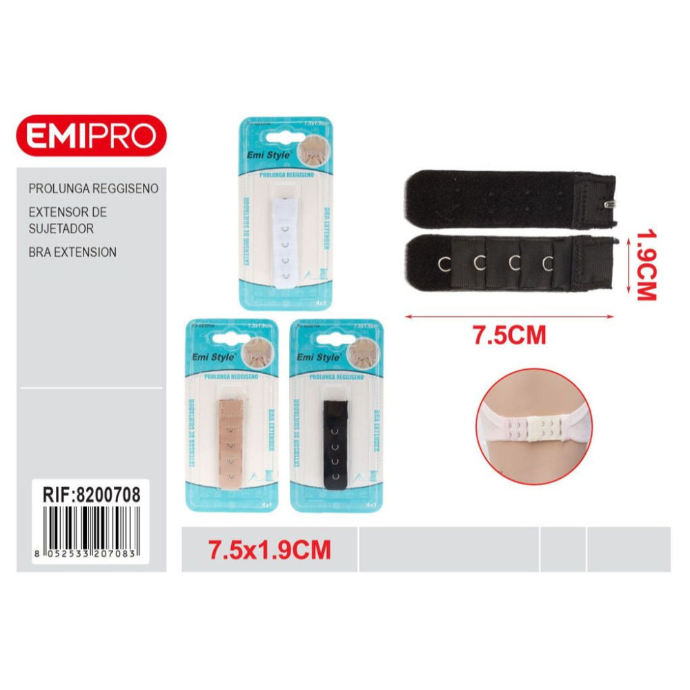 Emi Prolunga Reggiseno 1 Fila - 1,9x7,5cmEmi