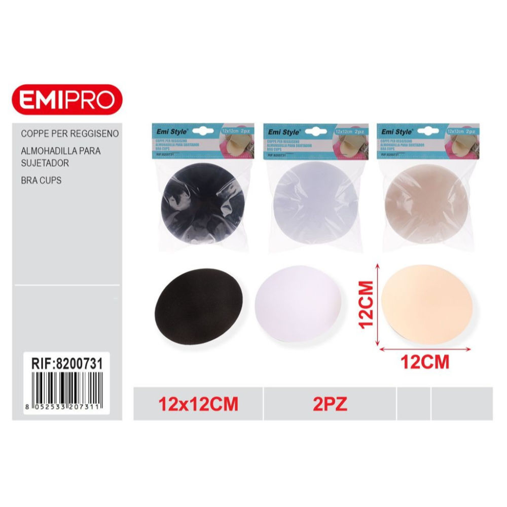 EMI Coppe per Reggiseno 12cm - 2pzEmi