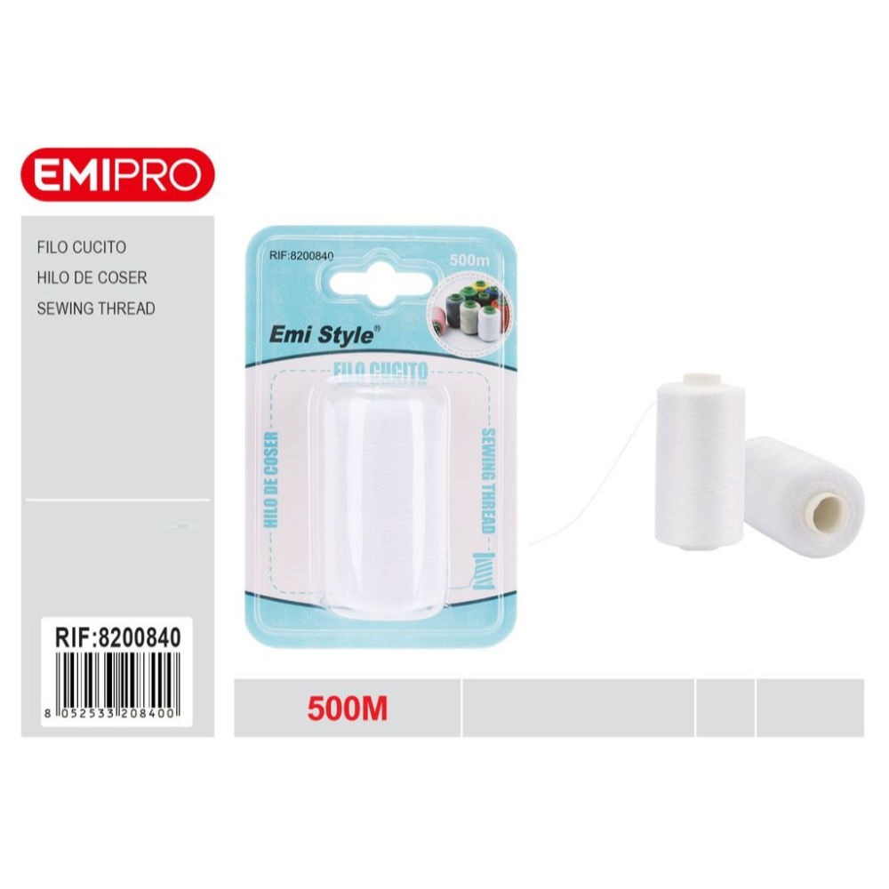 Emi Filo da Cucito 500m - BiancoEmi
