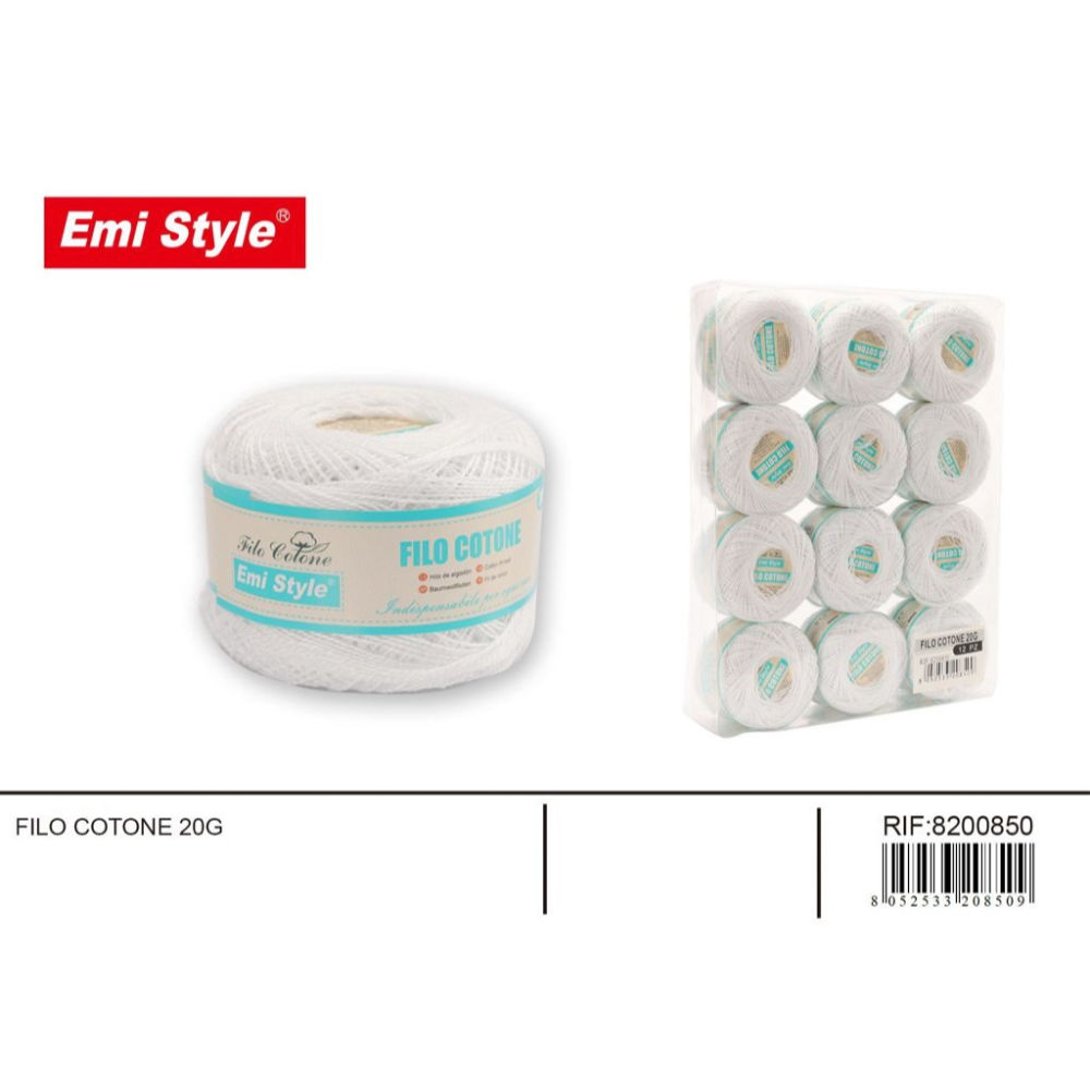 Emi Filo Cotone 20g - BiancoEmi