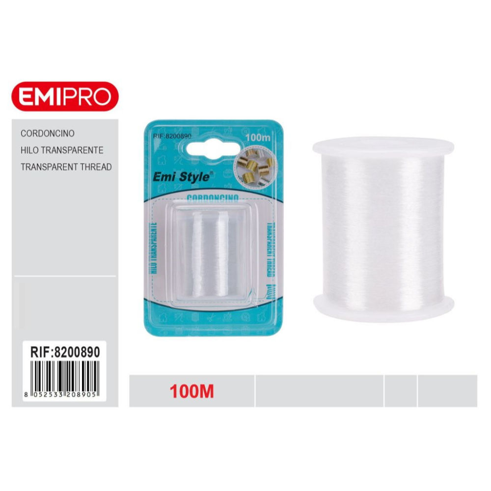 Emi Filo Nylon 100m - TrasparenteEmi