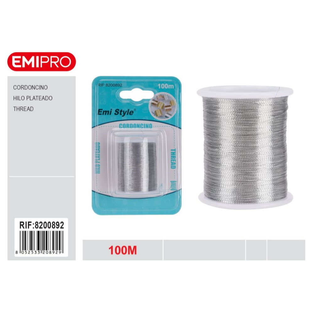 Emi Filo Nylon 100m - ArgentoEmi