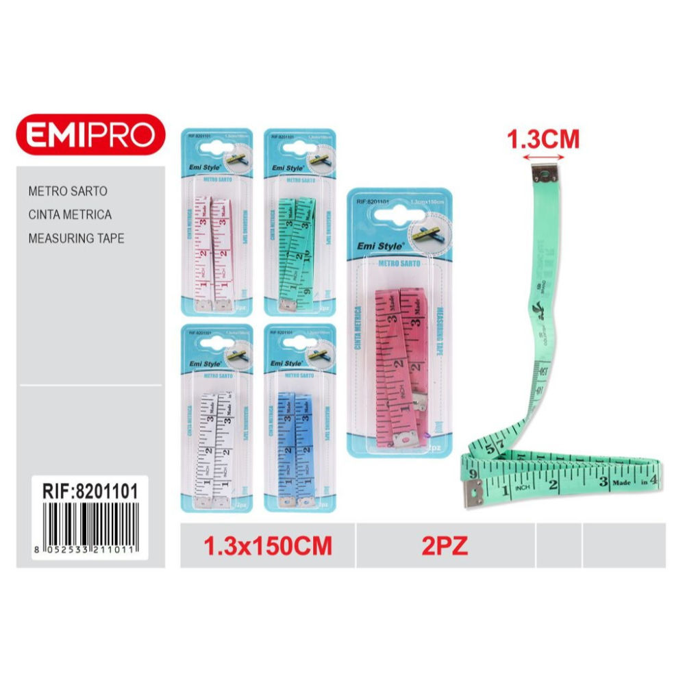 Emi Set 2 Metri da Sarta - 1,3x150cmEmi