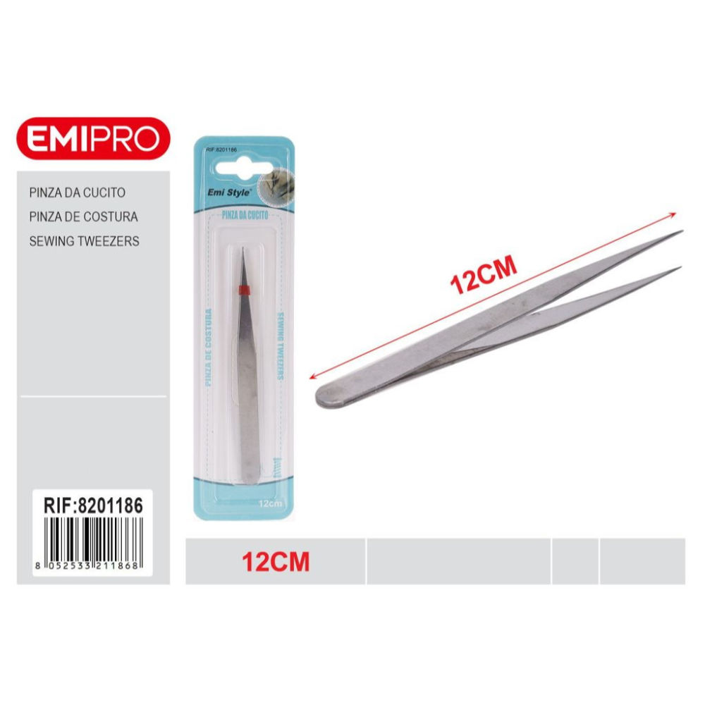 Emi Pinza Dritta da Cucito - 12cmEmi