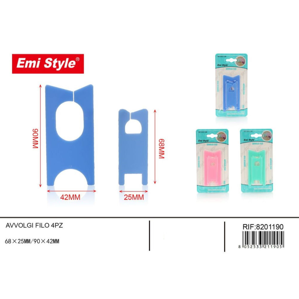 Emi Bobine Avvolgi Fili - 4pzEmi