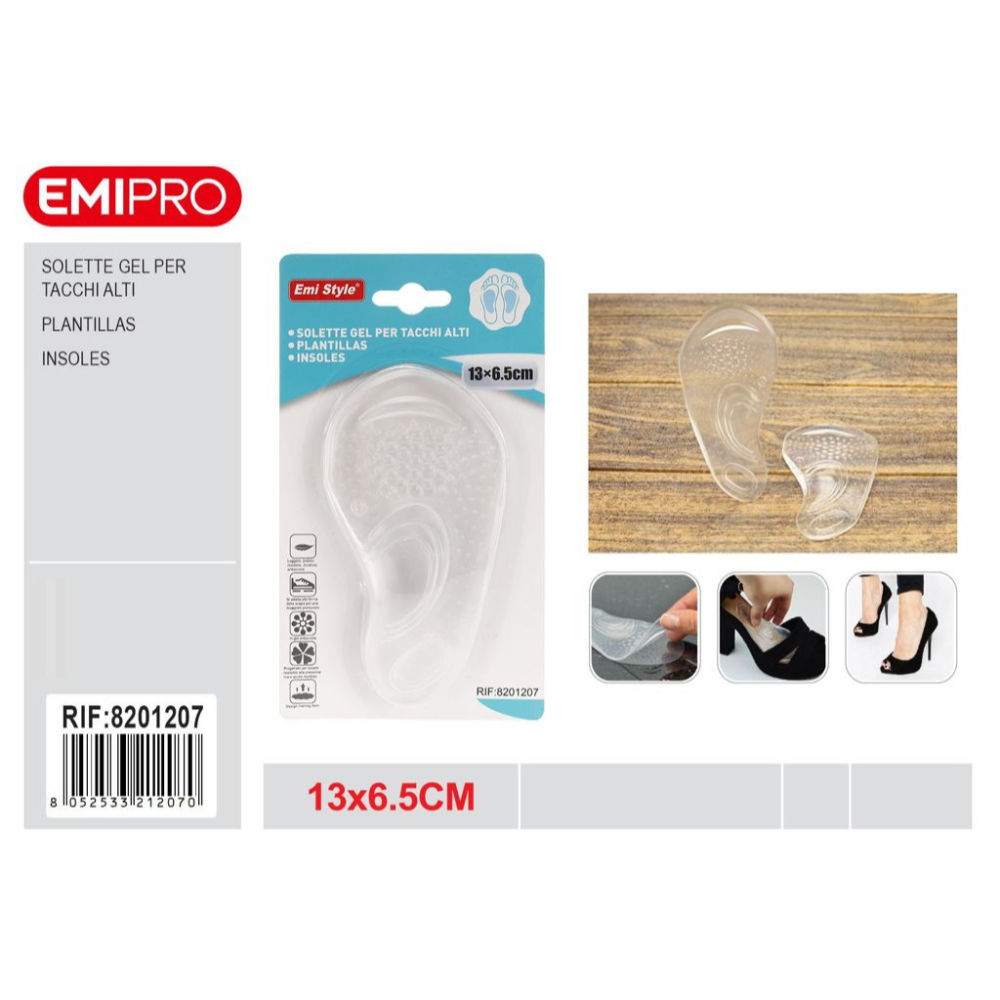 EMI Solette per Tacchi Alti - 13x6,5cmEmi