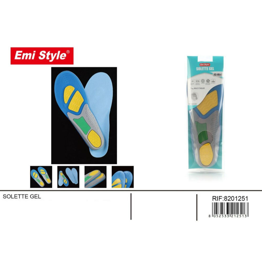 EMI Solette in Gel - Tg. 42-46Emi