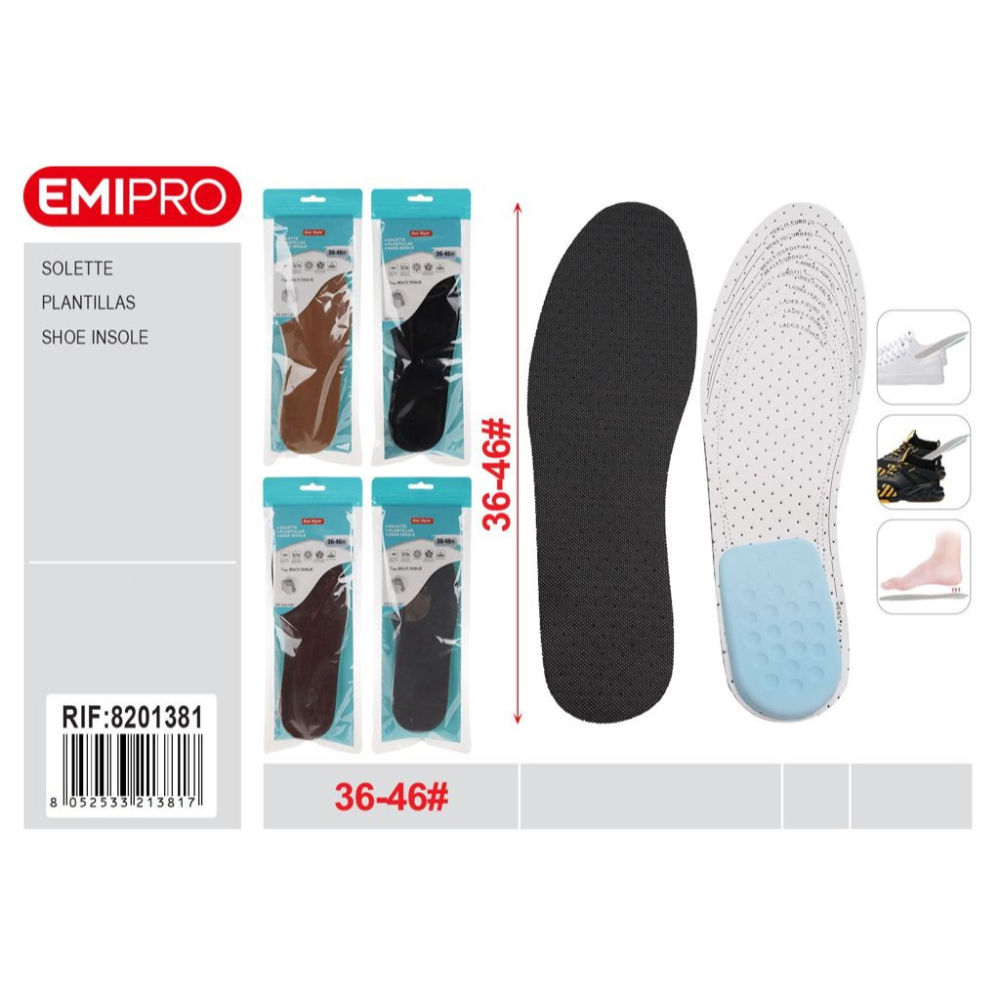 EMI Solette con Tallonette - Tg. 36-46Emi