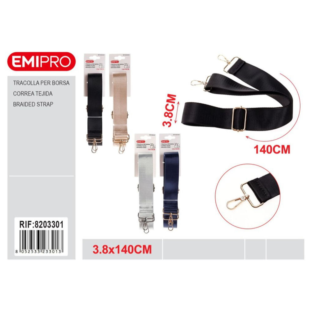 EMI Tracolla per Borsa - 3,8x140cmEmi