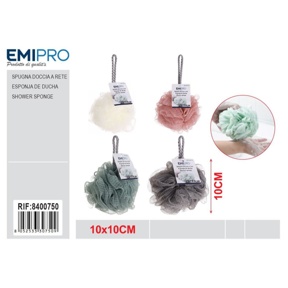EMI Spugna Doccia a Rete - 10x10cmEmi