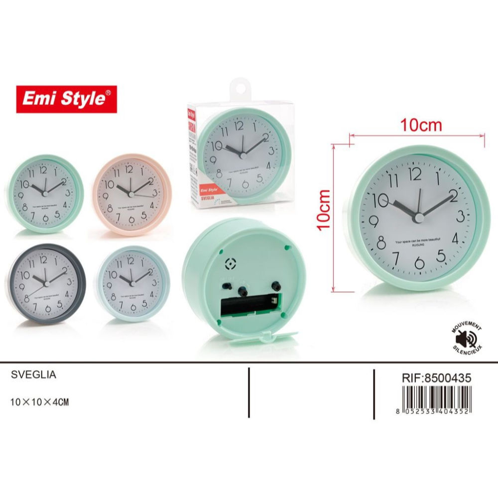 EMI Sveglia 10x10x4cm - 8500435Emi
