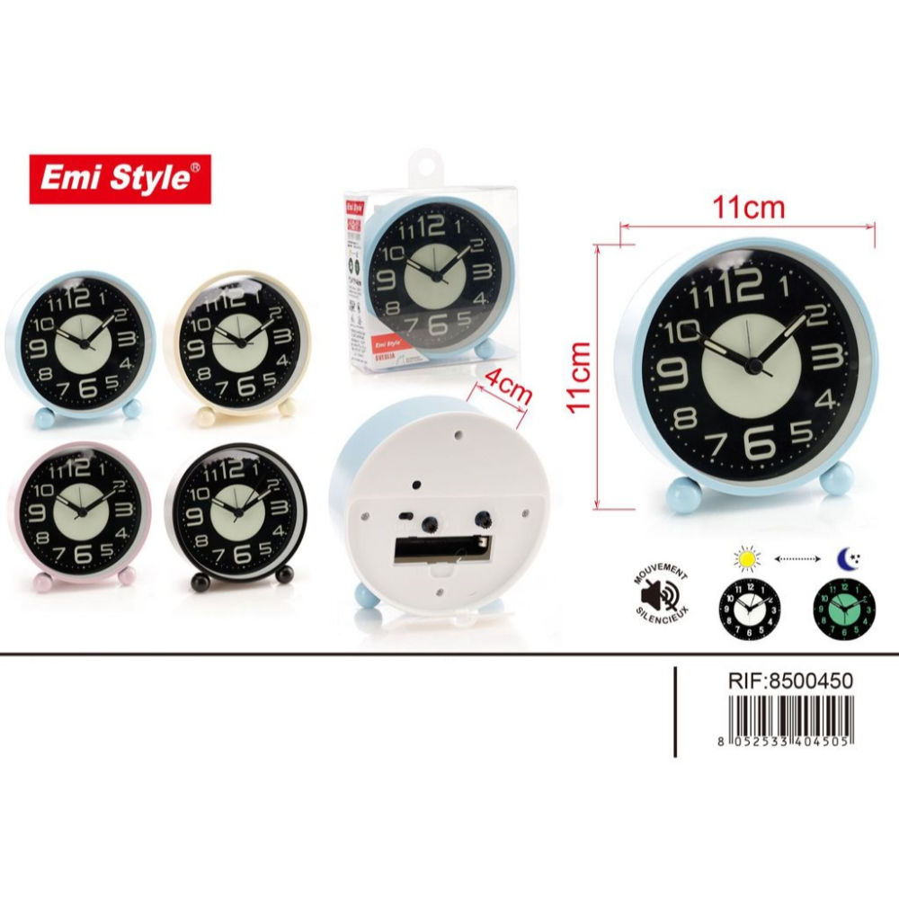EMI SVEGLIA ROTONDA FLUO - D.11CMEmi