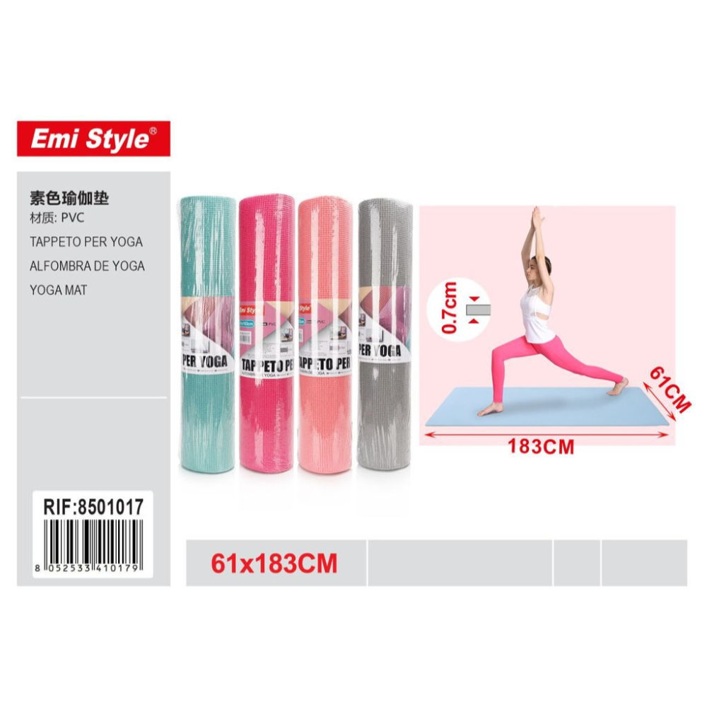 EMI TAPPETO PER YOGA 61*183CMEmi