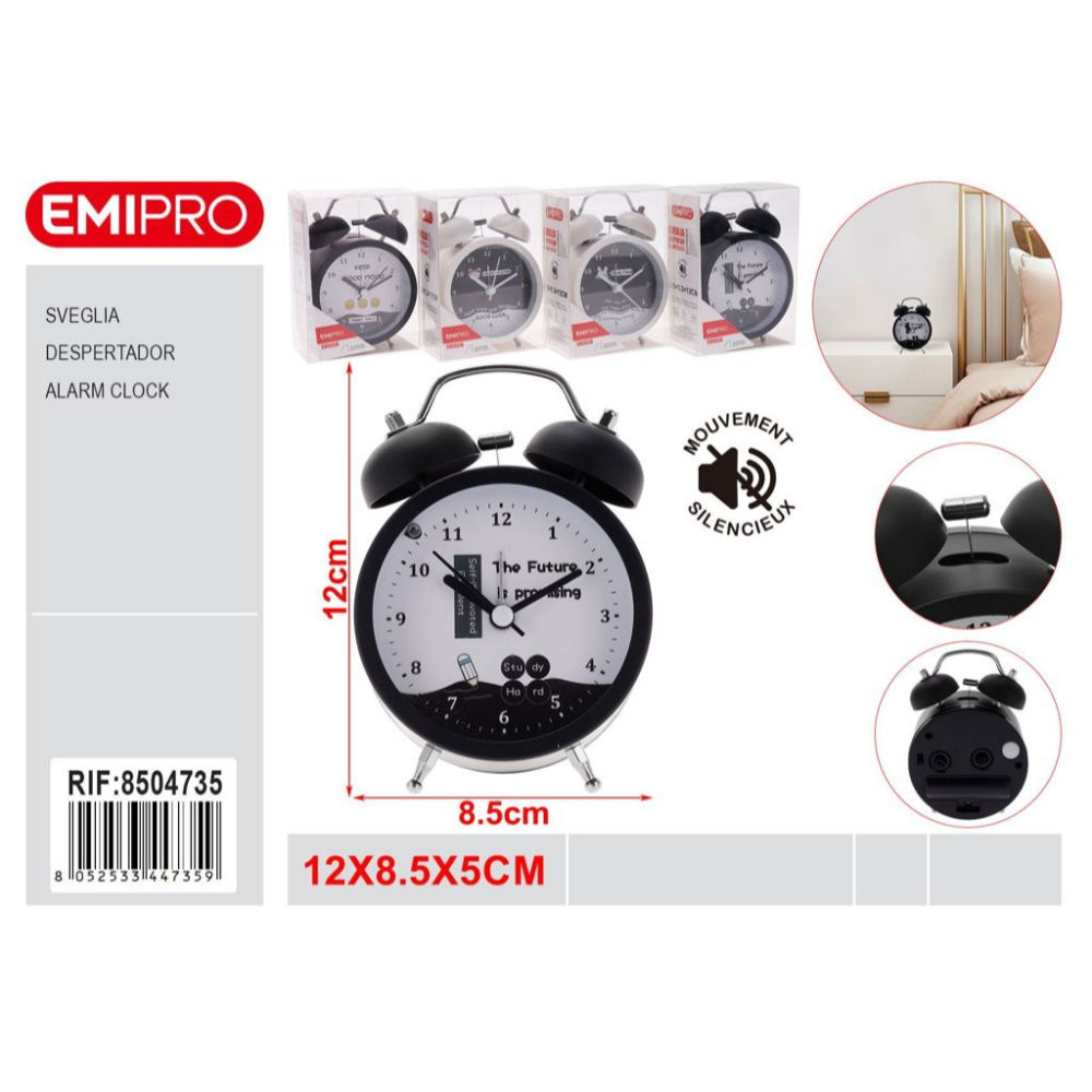 EMI SVEGLIA DOPPIA CAMPANA DECORATOEmi