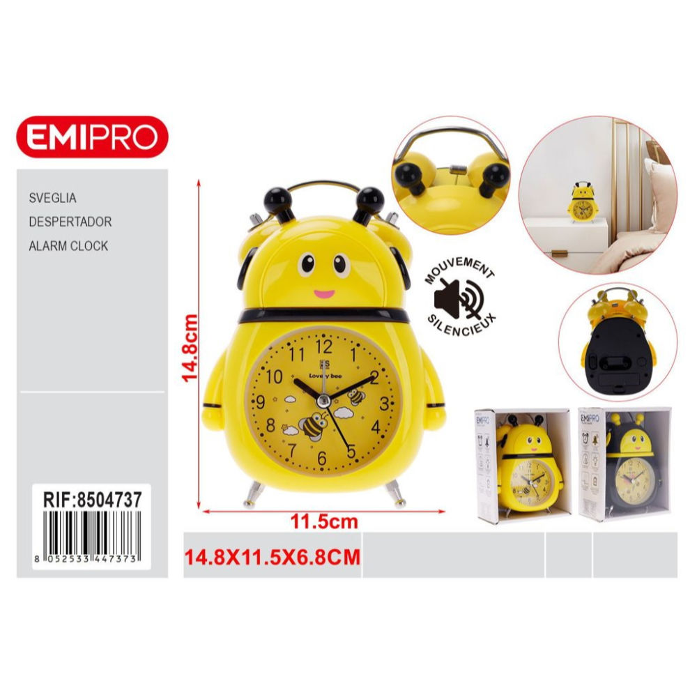 EMI SVEGLIA DOPPIA CAMPANA - LITTLE BEEEmi