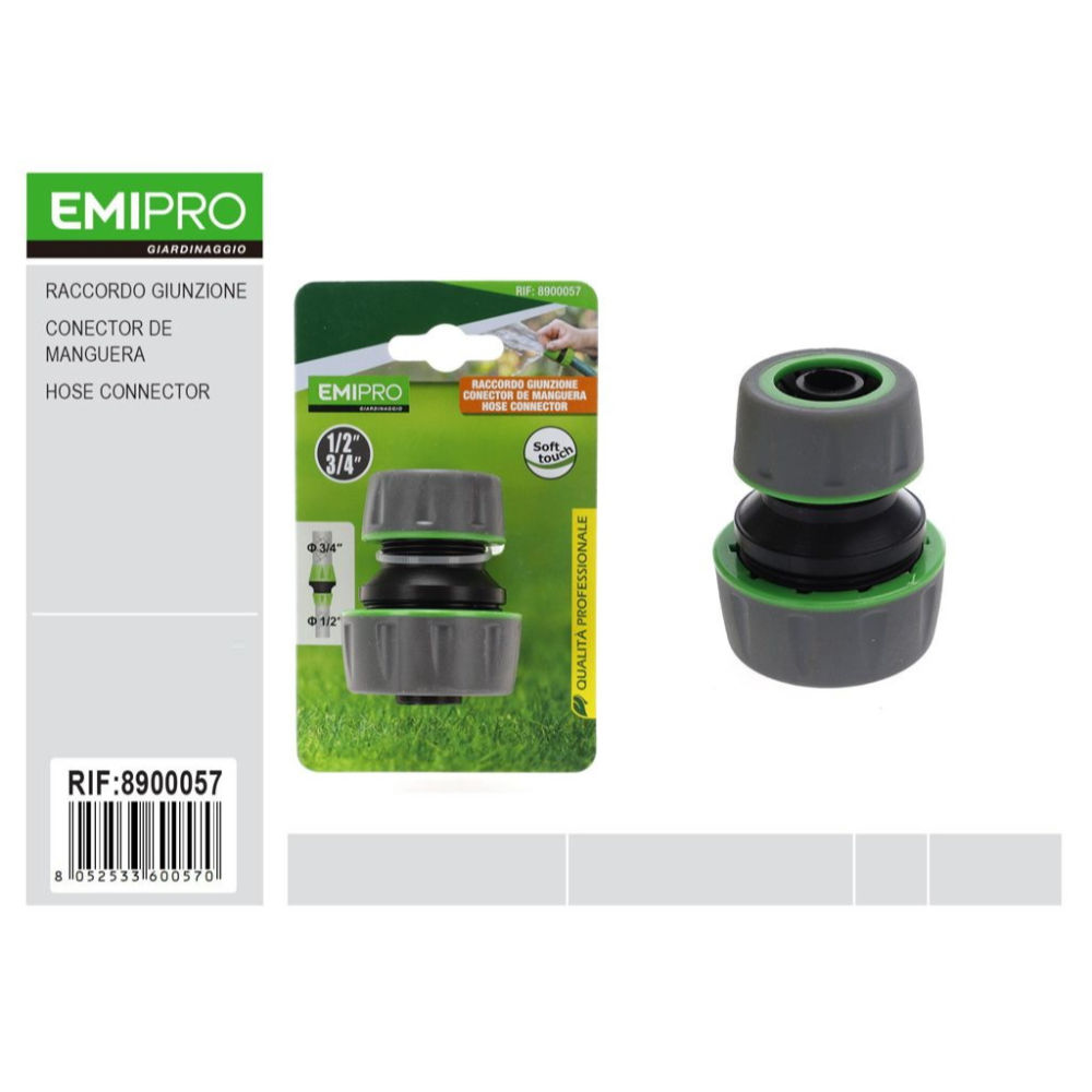 EMI Raccordo di Giunzione Soft Touch 1/2"-3/4"- 8900057Emi