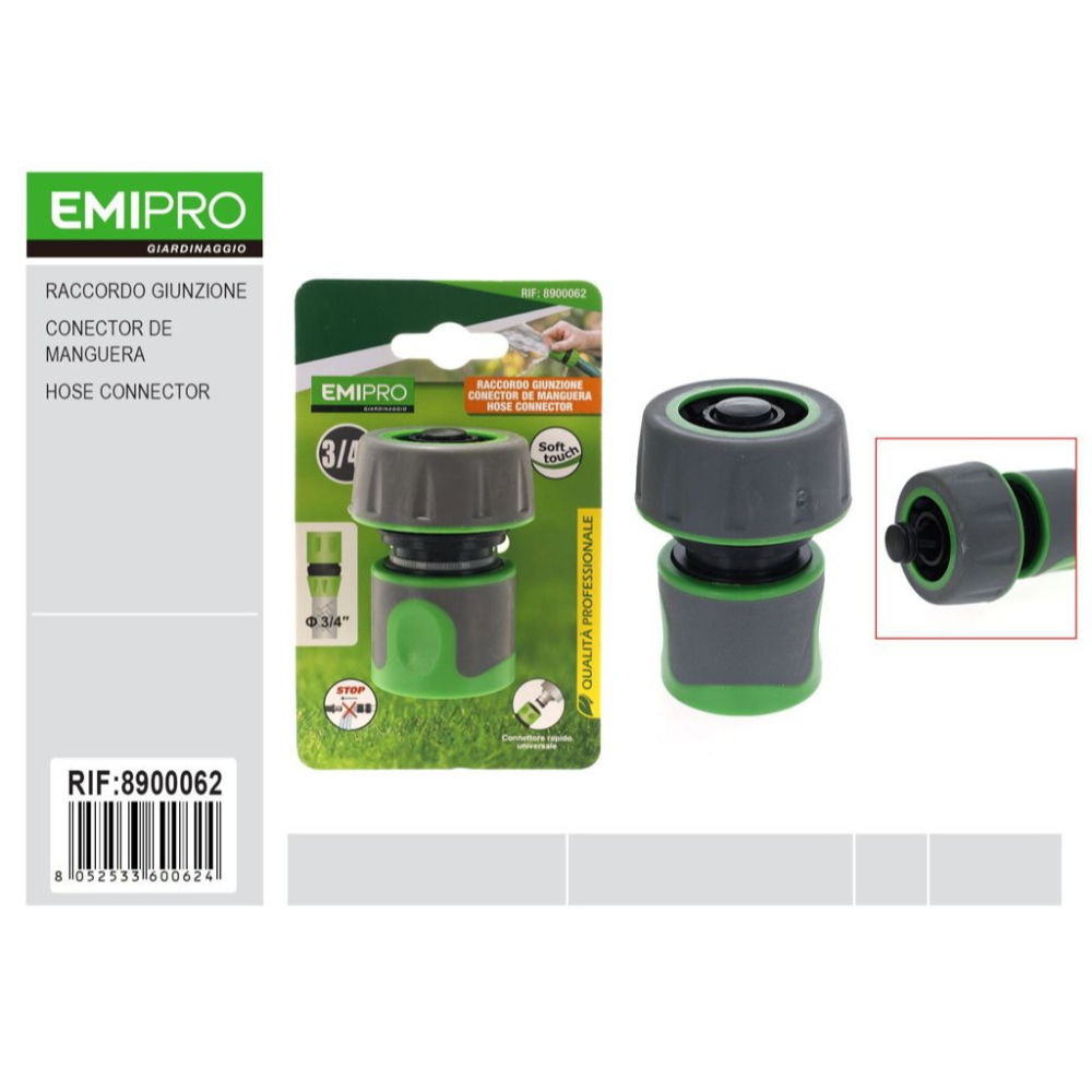EMI Raccordo di Giunzione Soft Touch Stop 3/4"- 8900031Emi