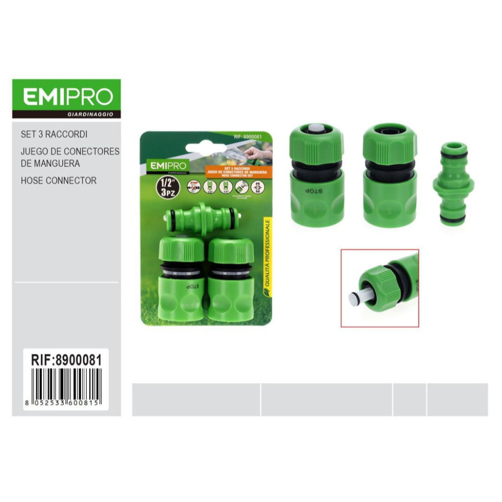 EMI Set 3 Raccordi 1/2" - 8900081Emi