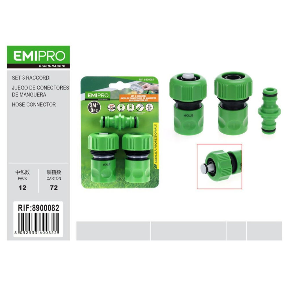 EMI Set 3 Raccordi 3/4" - 8900082Emi